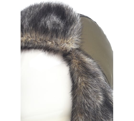 Зимняя шапка-ушанка Huntsman Yukon Ice ткань Breathable, цвет Хаки, НФ-000002599/56-58