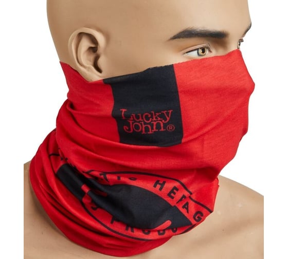 Шарф-бандана Lucky John BANDANA RED AM-6513