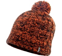 Водонепроницаемая шапка с помпоном DexShell DH342 оранжевая, размер 56-58 см, DH342TR