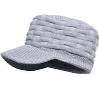 Водонепроницаемая шапка DexShell с козырьком DH393, серая DH393-G