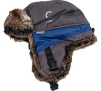 Шапка ушанка Сибирский Следопыт АРКТИКА плащевка мембрана, шиншилла, серый PF-CAP24