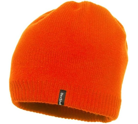 Водонепроницаемая шапка DexShell Beanie Solo, DH372BOSM оранжевый DH372BOSM