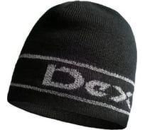 Водонепроницаемая шапка DexShell, черная с надписью, L-XL/58-60 см, DH373BLKLXL