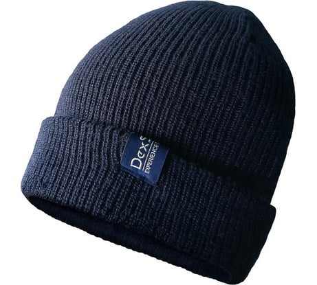 Водонепроницаемая шапка DexShell Watch Beanie DH322NAV, темно-синий, размер 56-58 см, DH322NAV