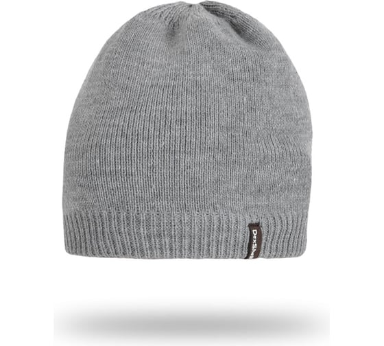 Водонепроницаемая шапка DexShell, серая L-XL/58-60 см, DH372-GLXL