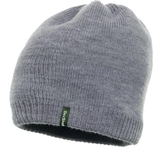 Водонепроницаемая шапка DexShell, серая L-XL/58-60 см, DH372-GLXL