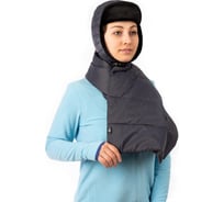 Шарф стеганый Payer Aso таффета, графит 4610097097317