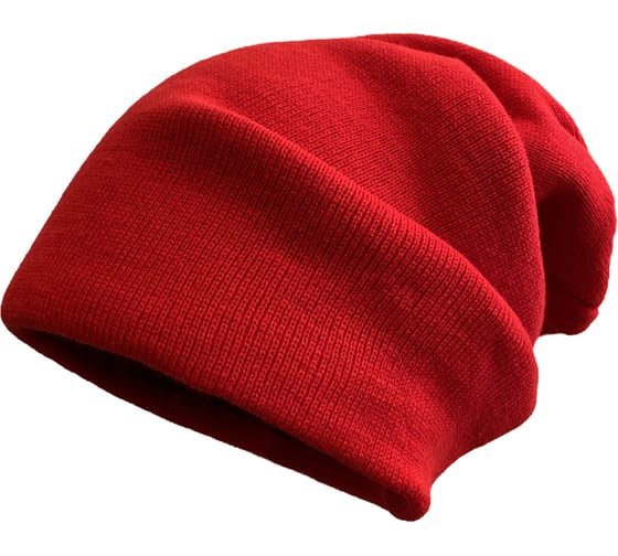 Шапка СПРУТ Etalon Beanie, красный, 129473
