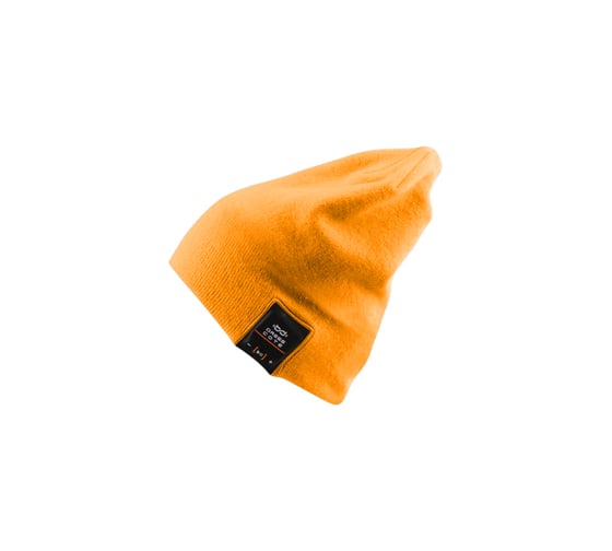 Шапка с беспроводными Bluetooth-наушниками Dress Cote HATSONIC, модель 1, оранжевая 1-8-018