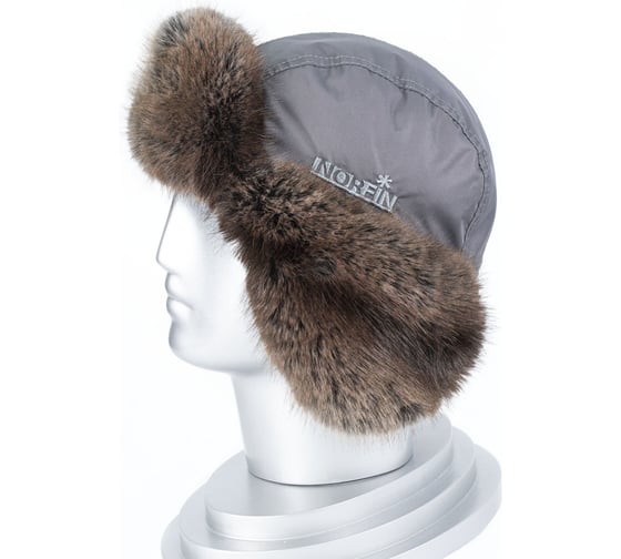Шапка-ушанка Norfin EXTREME PRO GREY р.L 302803-L