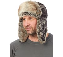 Шапка-ушанка ORION Active Буран серый шельф, one size 4660335520152