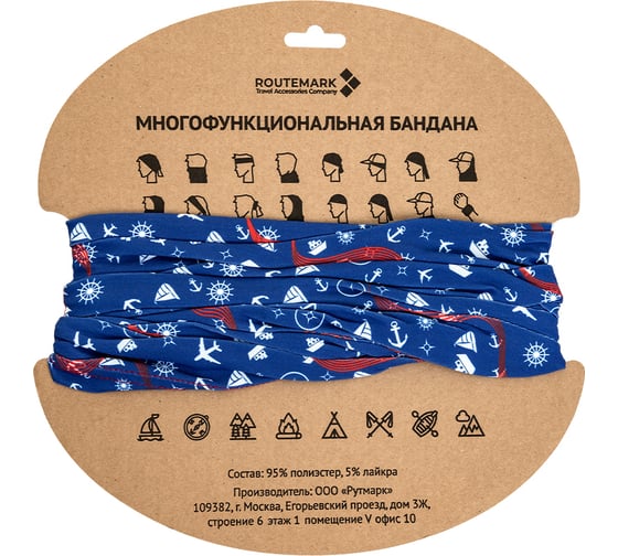 Взрослый бафф ROUTEMARK Traveler Buff-traveler