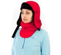 Шапка-ушанка PAYER Твин стеганая, таффета, красный_ 4660335536900