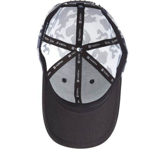 Бейсболка NORFIN GREY/BLACK AM-6022