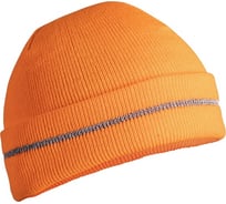 Вязаная шапка HOEGERT TECHNIK SULM универсальный размер/57-61 см, оранжевая HT5K482