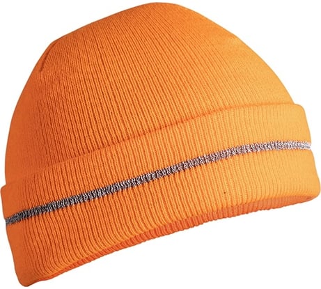 Вязаная шапка HOEGERT TECHNIK SULM универсальный размер/57-61 см, оранжевая HT5K482