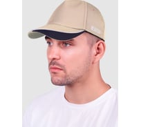 Бейсболка Iform бежевый-т,серый Импорт (54-62), шт, Шап 015,1/54