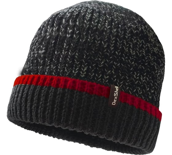 Водонепроницаемая шапка DexShell Cuffed Beanie DH353RED L/XL DH3 DH353REDLXL