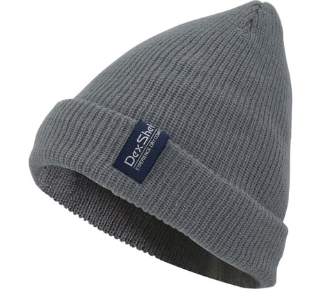 Водонепроницаемая шапка DexShell Watch Beanie серый, размер 56-58 см DH322GRY