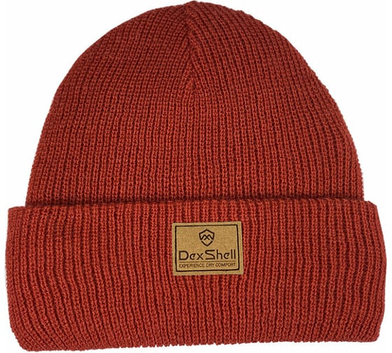 Водонепроницаемая шапка DexShell Watch Beanie DH322RED, красный, размер 56-58 см DH322RED