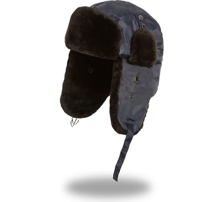 Шапка-ушанка СОЮЗСПЕЦОДЕЖДА темно-синяя, р.57 2200000091086