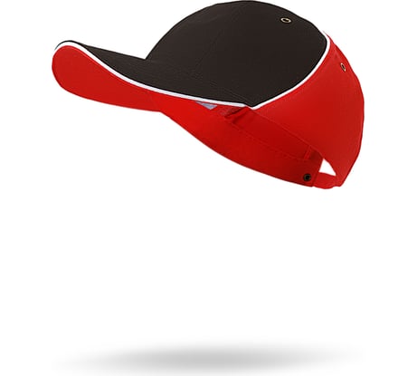 Бейсболка СОЮЗСПЕЦОДЕЖДА ЮНИТ СМАРТ черная с красным 2000000181028