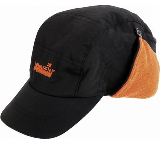 Шапка-ушанка из флиса Norfin SIAMAA BLACK 302771-XL