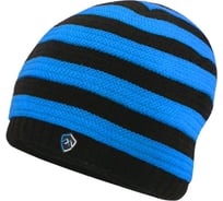 Детская водонепроницаемая шапка Dexshell Children Beanie Stripe, синяя DH552BU
