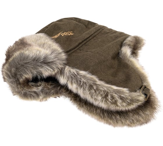 Шапка-ушанка PRIDE Taiga Тайга NEW, Бавария, коричневый, M ЕР-00006525
