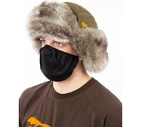 Шапка-ушанка PRIDE Taiga Тайга NEW, с маской, Исландия, хаки, M ЕР-00007423