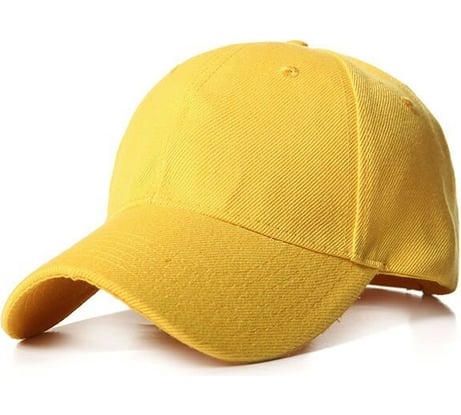 Форменная бейсболка Beroma унисекс, из хлопка, с застежкой на липучке, желтый 07715778