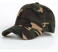 Бейсболка Beroma хаки/коричневый, унисекс, из хлопка, с застежкой на липучке 07715764