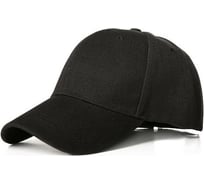 Форменная бейсболка Beroma унисекс, из хлопка, с застежкой на липучке, черный 07715769