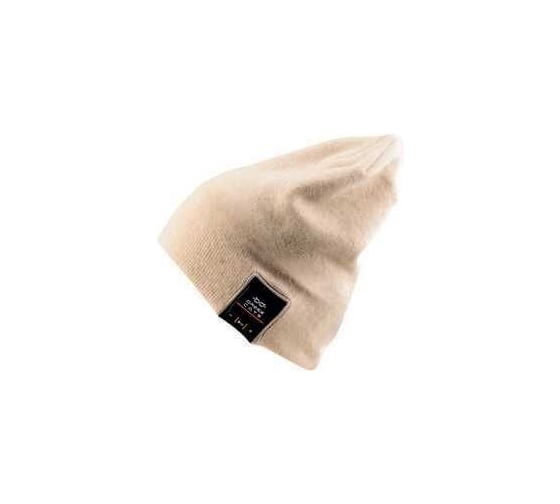 Шапка с беспроводными Bluetooth-наушниками Dress Cote HATSONIC модель 1, бежевая 1-8-002