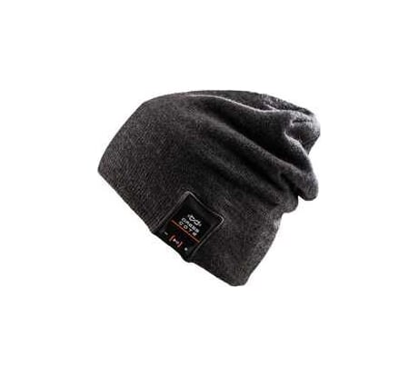 Шапка с беспроводными Bluetooth-наушниками Dress Cote HATSONIC, модель 1, серая 1-8-001