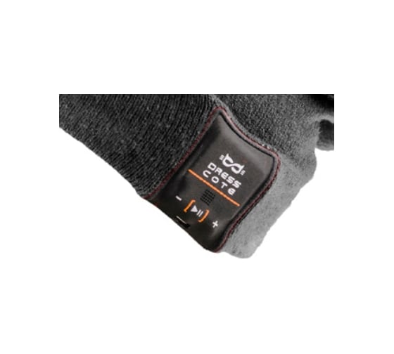 Шапка с беспроводными Bluetooth-наушниками Dress Cote HATSONIC, модель 2, серая 1-8-004