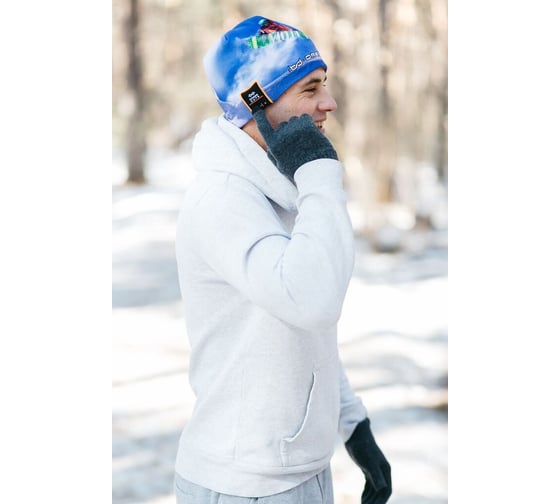 Шапка с беспроводными Bluetooth-наушниками Dress Cote HATSONIC, модель 3, фотопечать 1-8-011