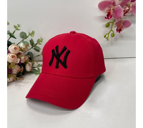 Бейсболка Beroma красная, унисекс, с вышивкой ny 07713687