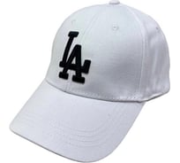 Бейсболка Beroma белая, унисекс, с вышивкой los angeles, цвет вышивки чёрный 07715856