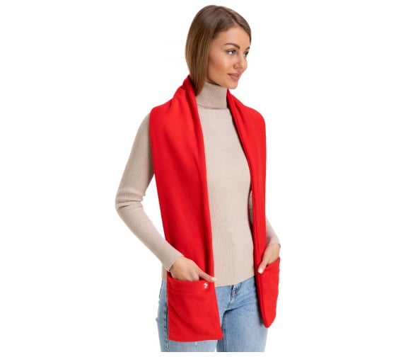 Шарф с карманами ROUTEMARK walker red WalkerRed