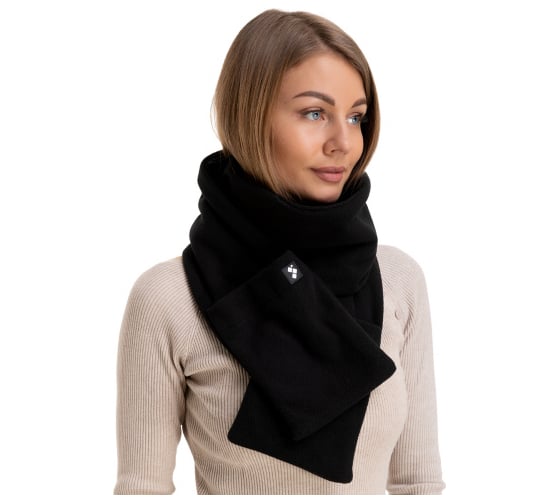 Шарф с карманами ROUTEMARK walker black WalkerBlack