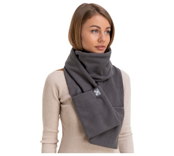 Шарф с карманами ROUTEMARK walker dark grey WalkerDarkgrey