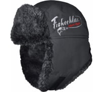 Шапка-ушанка FISHERMAN nova tour Тепор М V2, черная, р. 59 95863-901-59