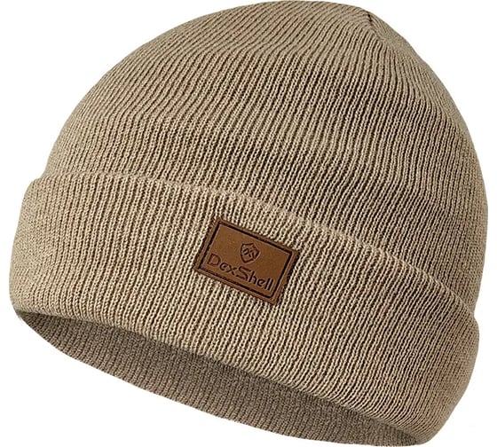 Водонепроницаемая шапка с мембраной Beanie Hat DexShell Biege, р.56-58 cm DH30509BEG - выгодная цена, отзывы, характеристики, фото - купить в Москве и РФ