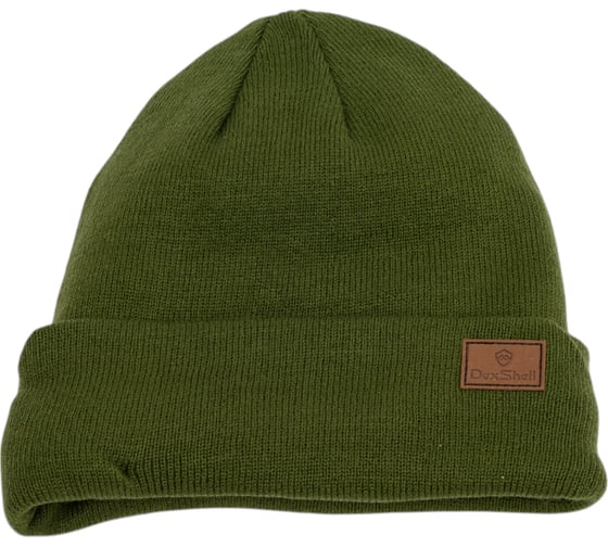Водонепроницаемая шапка с мембраной Beanie Hat DexShell Green, р.56-58 cm DH30509PGN