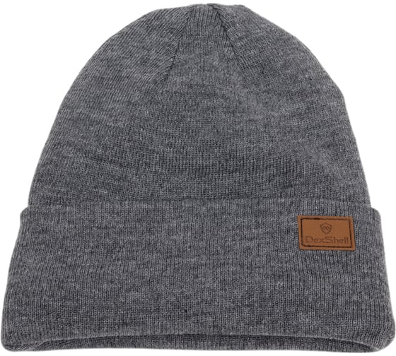 Водонепроницаемая шапка с мембраной Beanie Hat DexShell Gray, р.56-58 cm DH30509HGY