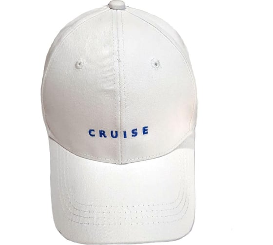 Бейсболка белая унисекс с вышивкой cruise Beroma 07713894