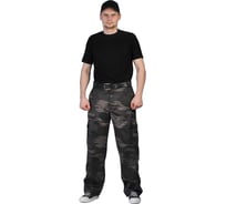 Мужские брюки URSUS Захват черный, р. 48-50, 170-176 БРЮ765-КУКЛА