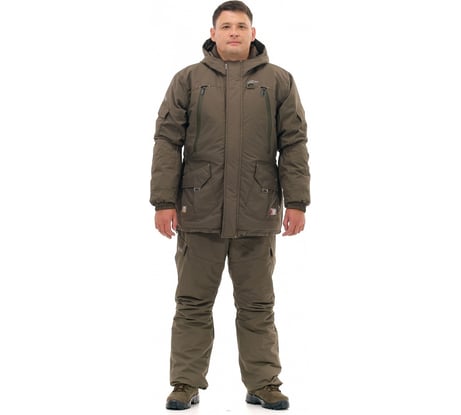 Демисезонный костюм для рыбалки Grayling Скат -15, хаки, р. 64-66, рост 182-188 4630037711684