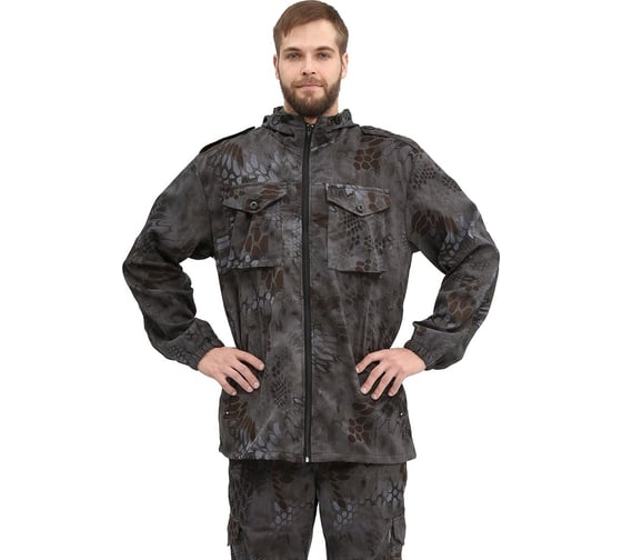 Костюм URSUS ТУРИСТ 2 КОС668-ПИТОН ЧЕРНЫЙ; 48-50, 182-188